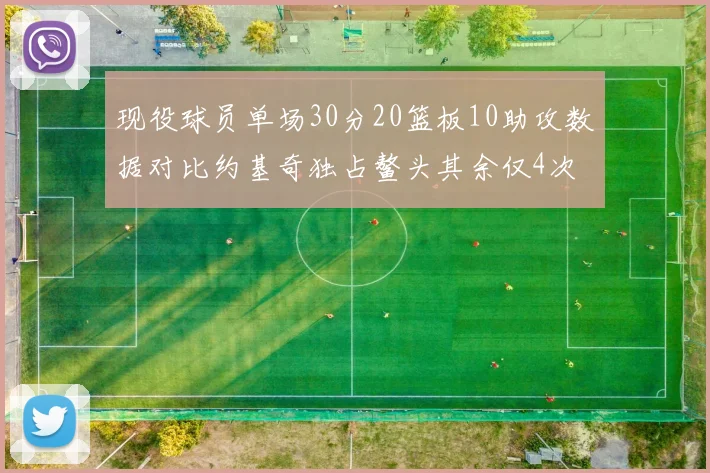 现役球员单场30分20篮板10助攻数据对比约基奇独占鳌头其余仅4次